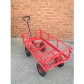 Reflex KBP06 Flatbed Trolley with Collapsible Sides - 450kg