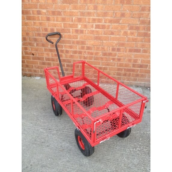 Reflex KBP06 Flatbed Trolley with Collapsible Sides - 450kg