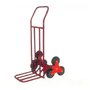 Reflex KBST01 Stair Climbing Truck with Collapsible Tubular Toe Bar & Solid Wheels - 100kg