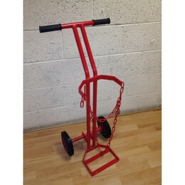 Reflex KBH06 Heavy Duty Single Helium Cylinder Trolley