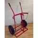 Reflex KBH05 Heavy Duty Twin Oxygen / Propane Cylinder Trolley with Pneumatic Wheels