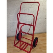 Reflex KBH01 Heavy Duty Twin Gas Cylinder Trolley with Solid Rubber Tyres