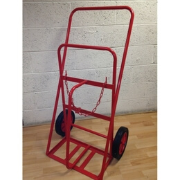 Reflex KBH01 Heavy Duty Twin Gas Cylinder Trolley with Solid Rubber Tyres