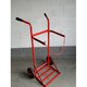 Reflex KB10 Single Propane Gas Bottle Trolley with 20cm Solid Rubber Wheels