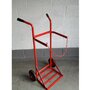 Reflex KB10 Single Propane Gas Bottle Trolley with 20cm Solid Rubber Wheels