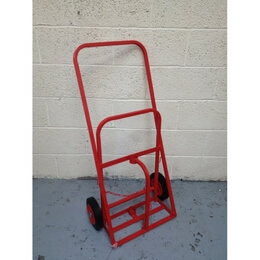 Reflex KBS05 Midi Superior Twin Gas Cylinder Trolley (2 x Oxygen or Acetylene) with 20cm Solid Rubber Wheels