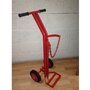 Reflex KBS12 Superior Helium / CO2 Gas Bottle Trolley with 20cm Solid Rubber Wheels