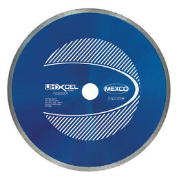 Mexco UHXCEL 250mm Ultra Hard Materials Diamond Blade