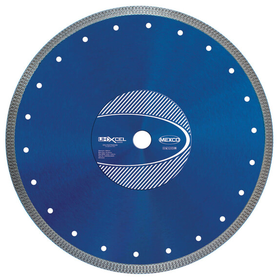 Mexco UHXCEL 300mm Ultra Hard Materials Diamond Blades