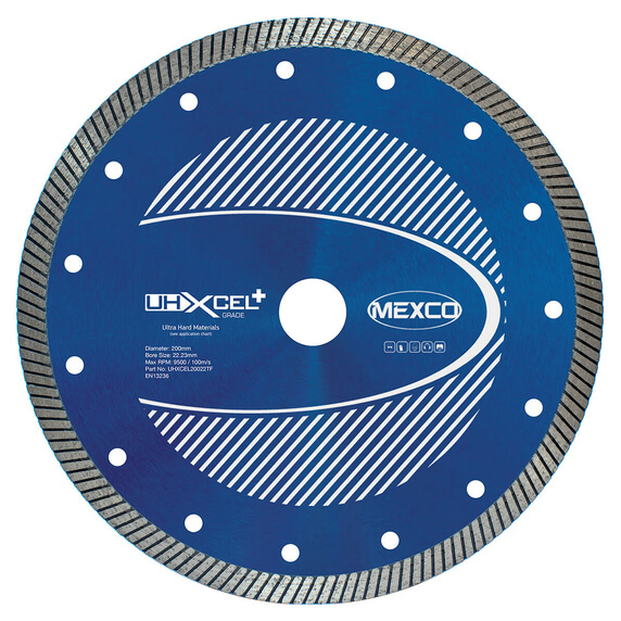 Mexco UHXCEL+ 200mm Ultra Hard Plus Diamond Blade