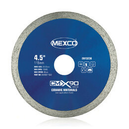 Mexco CMX90 115mm Ceramic Tile Diamond Blade