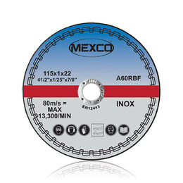 Mexco 115mm Inox Abrasive Wheel