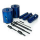 Mexco DCXCEL 11-Piece Slotted Dry Core Drill Set