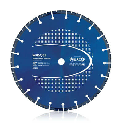 Mexco VBX90 300mm Vacuum Brazed Universal (Multi-Use) Diamond Blade