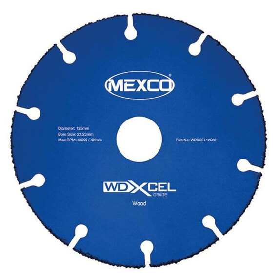 Mexco WDXCEL 125mm Wood Cut Blade