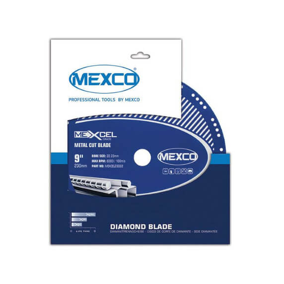 Mexco MEXCEL 115mm Vacuum Brazed Metal Cut Diamond Blade