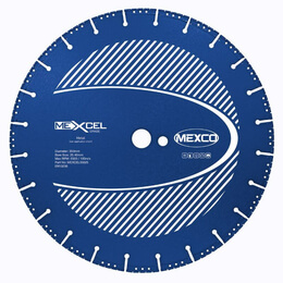 Mexco MEXCEL 350mm Vacuum Brazed Metal Cut Diamond Blade