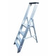 Lyte NBSBP4 Industrial Aluminium Platform Stepladder with Tool Tray (4 Tread - 1.4m)