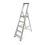 Lyte NBSBP5 Industrial Aluminium Platform Stepladder with Tool Tray (5 Tread - 1.6m)