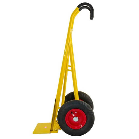 Ravendo Heavy Duty High Back Steel Sack Truck with Pneumatic Tyres - 500kg