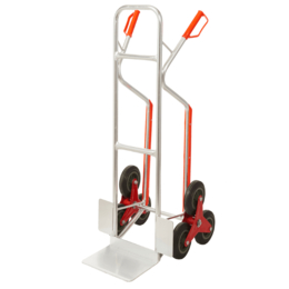 Aluminium Stair Climbing Sack Trolley with Solid Rubber Wheels - 150kg