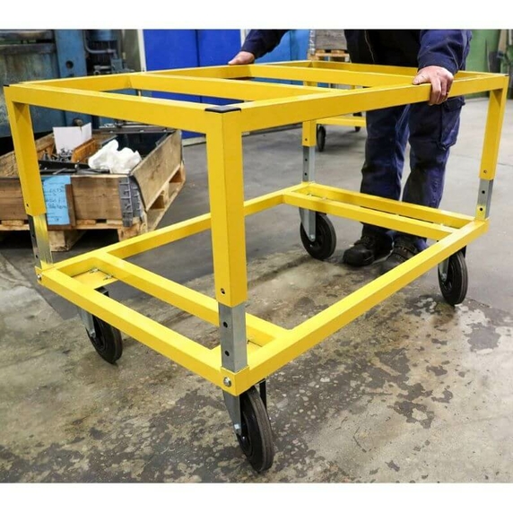 Ravendo Adjustable Euro Pallet Dolly - 800kg