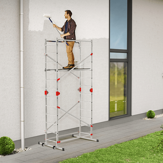 Hailo Multipurpose Aluminium Scaffold Tower