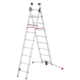 Hailo S100 Profilot Combination Ladder with Adjustable Stabiliser (2x9 + 1x8 Rung - 5.6m)