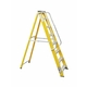 Lyte NGFBB8 Heavy Duty Fibreglass Swingback Stepladder with Tool Tray (8 Tread - 1.68m)