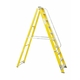 Lyte NGFBB10 Heavy Duty Fibreglass Swingback Stepladder with Tool Tray (10 Tread - 2.13m)