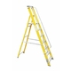 Lyte NGFBP7 Heavy Duty Fibreglass Platform Stepladder with Tool Tray (7 Tread - 1.47m)