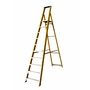 Lyte NGFBP10 Heavy Duty Fibreglass Platform Stepladder with Tool Tray (10 Tread - 2.1m)