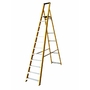 Lyte NGFBP12 Heavy Duty Fibreglass Platform Stepladder with Tool Tray (12 Tread - 2.56m)