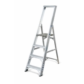 Lyte NESP4 Industrial Aluminium Platform Stepladder (4 Tread - 1.4m)