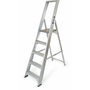 Lyte NESP5 Industrial Aluminium Platform Stepladder (5 Tread - 1.65m)