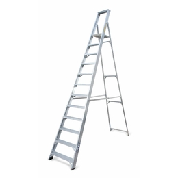 Lyte NESP12 Industrial Aluminium Platform Stepladder (12 Tread - 3.18m)