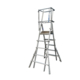 Lyte MultiLyte ML58A Aluminium Telescopic Podium Step Ladder (1.36m - 2.14m Platform)