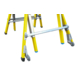 Lyte MultiLyte ML46GF Glassfibre Telescopic Podium Step Ladder (1.1m - 1.62m Platform)