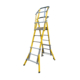 Lyte MultiLyte ML46GF Glassfibre Telescopic Podium Step Ladder (1.1m - 1.62m Platform)