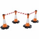 Skipper 750mm Road Cones (Pack of 4)