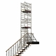 MiTower Stairs Stairway Scaffold Towers (2.2m - 4.7m Platform)