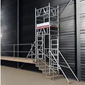 MiTower Stairs Stairway Scaffold Towers (2.2m - 4.7m Platform)