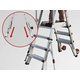 Alpha Deck Flex 3-4 Rung Adjustable Work Platform Step Ladder (0.71m - 0.89m Platform)