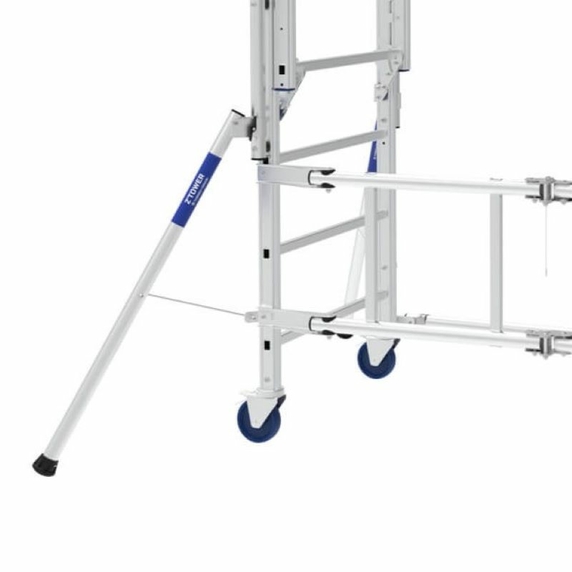 Z-Tower Industrial Telescopic Mobile Scaffold Tower (1.8m Platform)