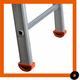 LFI TuFF Steel 16 Rung Single Section Industrial Pole Ladder (5m)