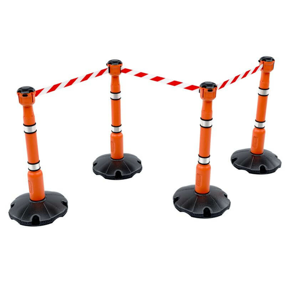 Skipper Retractable Barrier Post & Base System