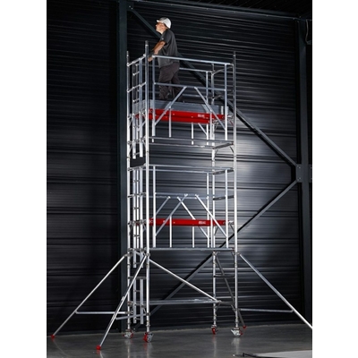 Eiger 500 AGR Single Width Scaffold Towers (2m - 12m Platforms)