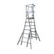 Lyte MultiLyte ML711A Aluminium Telescopic Podium Step Ladder (1.88m - 2.95m Platform)