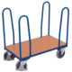 Variofit Warehouse Trolley with 4 Tubular Side Supports - 500kg