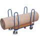 Variofit Warehouse Trolley with 4 Tubular Side Supports - 500kg